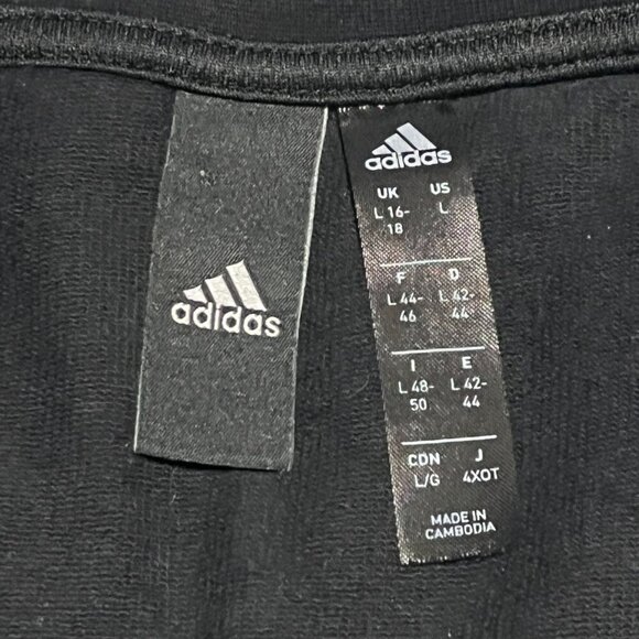Adidas Black Woman'sSportswear Winners Badge of Sport Crew Sweatshirt Size L - Picture 13 of 16